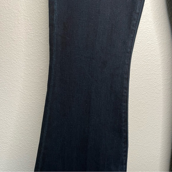 MOTHER Women's Flare Jeans in Dark Blue - Picture 10 of 14